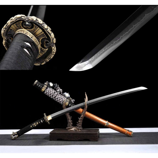 Longquan sword Handmade / Animation/anupdated  version/Demon Slayer/ Tomioka Giyuu ZS65