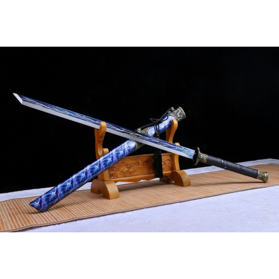 China sword Handmade /functional/sharp/麒麟闪电战刃/BY60