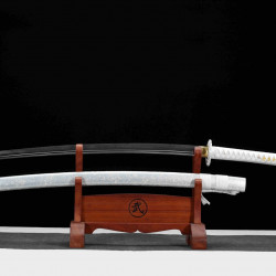 hand forged Japanese katana swords/functional/sharp/ 银龙/HW40