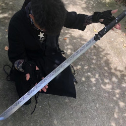 China sword Handmade /functional/sharp/ 暗黑龙魂/HH12