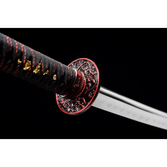 hand forged Japanese katana swords/functional/sharp/ 红颜武士/CC48