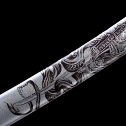 Short knife hand forged Japanese katana swords/functional/sharp/ 弑龙肋差/CC66