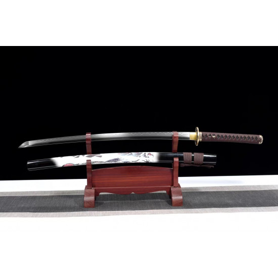 hand forged Japanese katana swords/functional/sharp/ 追龙武士/M21