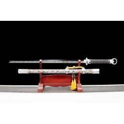 China Tang sword Handmade /functional/sharp/ 银羽/A53