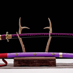 One Piece sword Handmade / Animation/anupdated version/紫阎魔/LR82