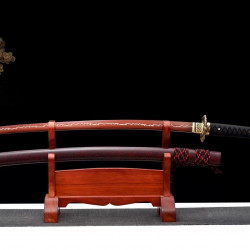 hand forged Japanese katana swords/functional/sharp/ 赤炼蛇/CC57