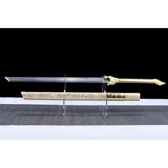 China sword Handmade /functional/sharp/ 金阳刀/L25