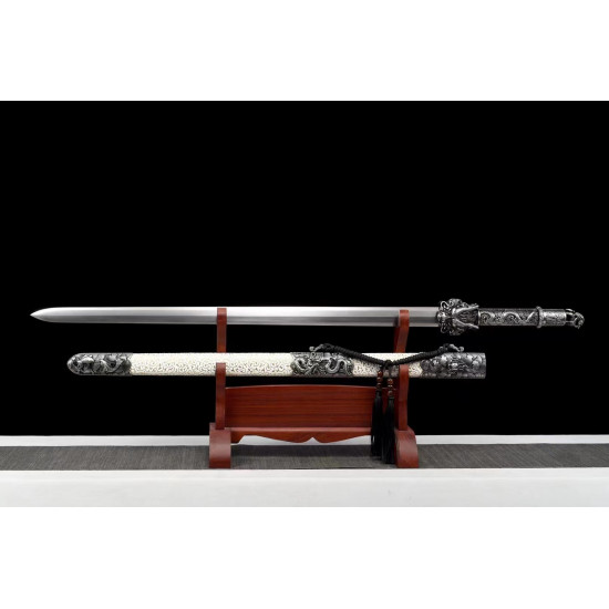 China sword Handmade /functional/sharp/ 龙王剑/D2