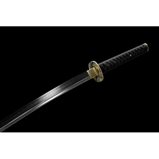 hand forged Japanese katana swords/functional/sharp/ 黑泽武士/T3