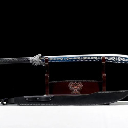 China sword Handmade /functional/sharp/ 龙翎马刀/K11