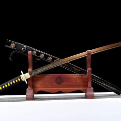 hand forged Japanese katana swords/functional/sharp/ 月下花影/K24